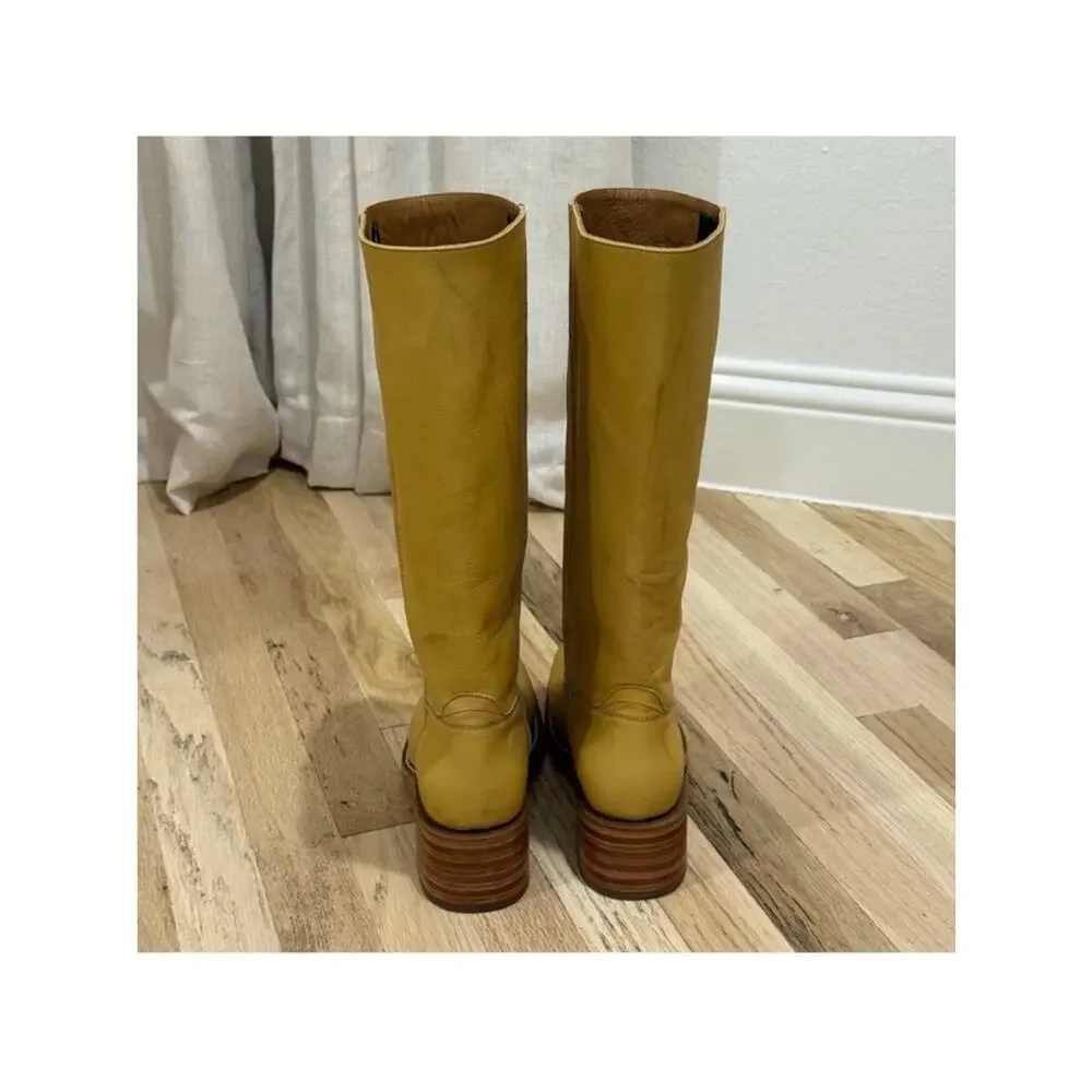 Frye Campus 14L Boots Banana